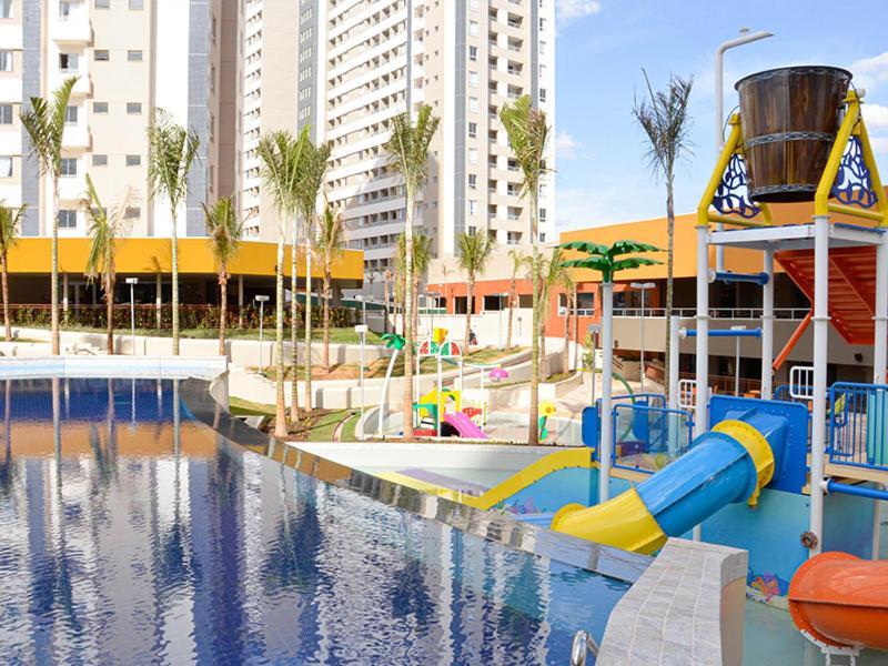 Solar Das Aguas Park Resort - Proximo Ao Thermas Dos Laranjais Olimpia Exterior photo