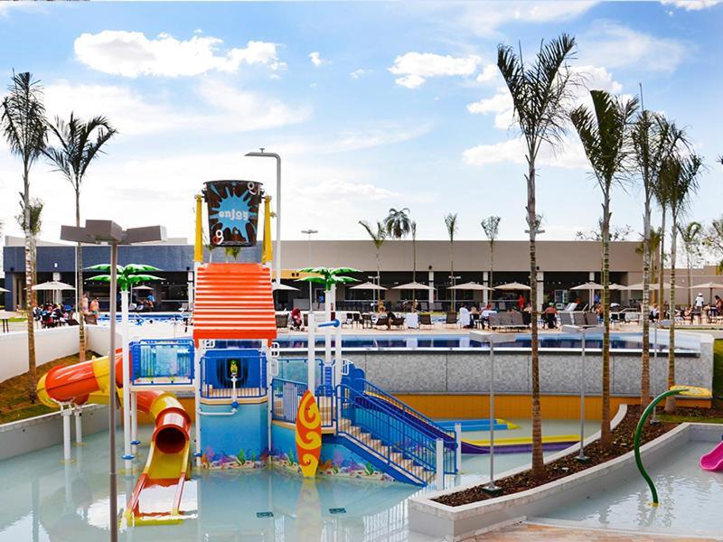 Solar Das Aguas Park Resort - Proximo Ao Thermas Dos Laranjais Olimpia Exterior photo