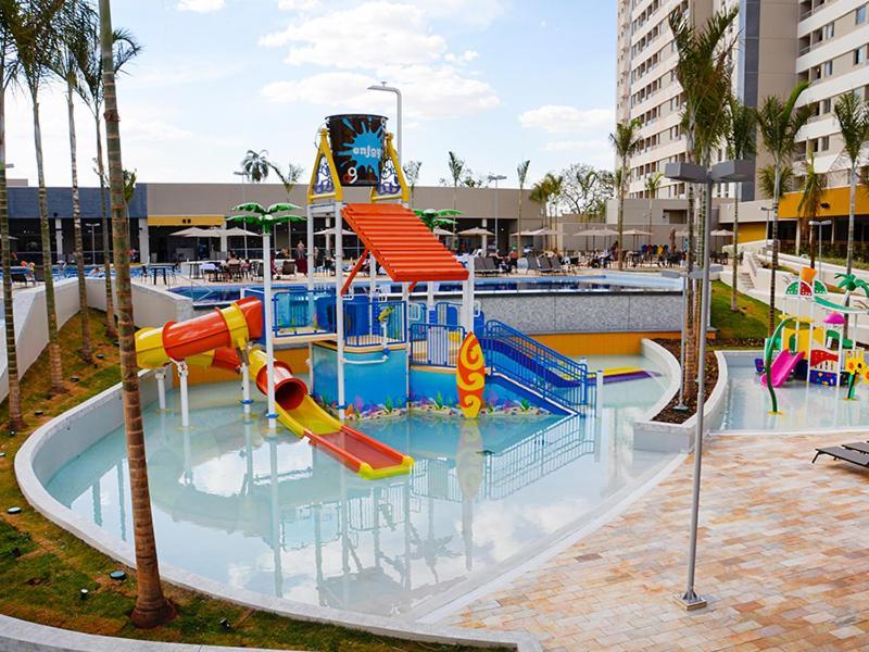 Solar Das Aguas Park Resort - Proximo Ao Thermas Dos Laranjais Olimpia Exterior photo